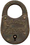 “EAGLE 6-LEVER” – Steel Case – Flat Shackle