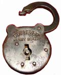 “HENRY BOKER SIX LEVER”