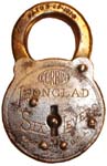 “IRONCLAD SIX LEVERS” – Steel Case – Brass Shackle