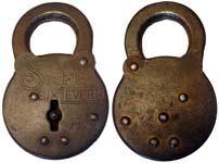 “SAFE SIX LEVERS MADE IN USA”