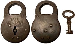 “SAFE SIX LEVER”