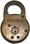 “SIX LEVERS” – Slaymaker – Flat Key