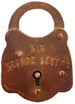 “SIX SECURE LEVERS” – Steel Case – Steel Shackle