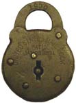 “UNITED STATES MAIL LOCK” – No Stars – “1900”