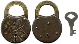 “Ajax Gladiator” also known as “Grecian Soldier” – Early Patent