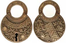 Japanese Pattern – Obverse 2 – Reverse 3 – Iron – 2 1/2″