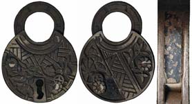 Japanese Pattern – Obverse 3 – Reverse 8 – Iron – 2″