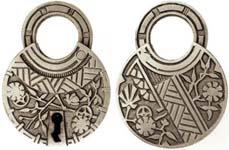 Japanese Pattern – Obverse 3 – Reverse 6 – Iron – 2″