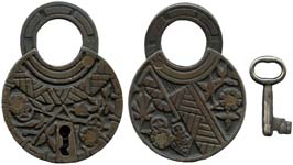 Japanese Pattern – Obverse 3 – Reverse 5 – Iron – 2″