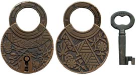 Japanese Pattern – Obverse 1 – Reverse 2 – Bronze – 2 1/4″