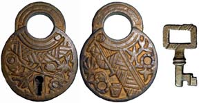 Japanese Pattern – Obverse 3 – Reverse 7 – Iron – 2″