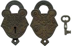 Scroll – Design 15 – Barrel Key