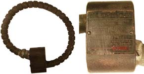 “JOHNSON SPARE TIRE LOCK