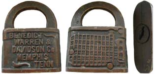“BENEDICT WARREN & DAVIDSON Co MEMPHIS TENN”