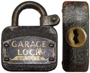 “GARAGE LOCK MADE IN U