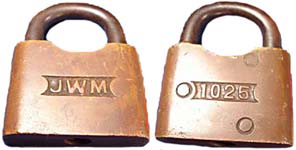 “J W M” – “1025”