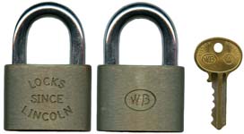 “LOCKS SINCE LINCOLN – CELEBRATING 150 YEARS 1860-2010”