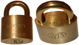 “PROPERTY OF MONSANTO”