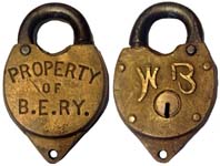 “BERY” – “PROPERTY OF”