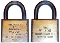 “PROPERTY OF SOCONY – VACCUM OIL CO