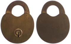 “078” – Regular Shackle – Thin Keyway