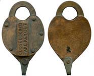 “113” – Regular Shackle – “CLOSE LOCK TO TAKE KEY OUT”
