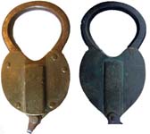“115” – Bronze – No “WB” – Regular Case Posts – Extra Large Bronze Shackle – Regular Dust Guard