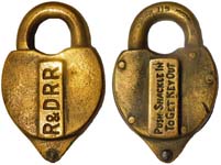 “119” – “PUSH SHACKLE IN TO GET KEY OUT”