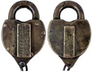 “119” – “CLOSE LOCK TO TAKE KEY OUT”