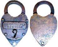 "72A" - Plaque - Large Shackle" - "J
