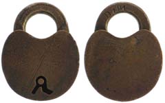 “73” – Regular Shackle – Double Keyway