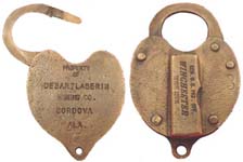 “PROPERTY OF DEBARTLABERIN MINING CO